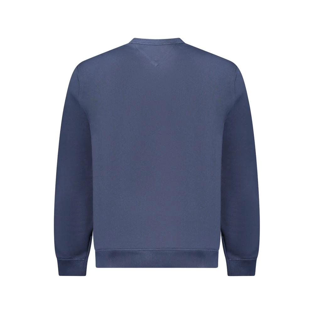 Sweat-shirt Tommy Hilfiger bleu en coton pour homme