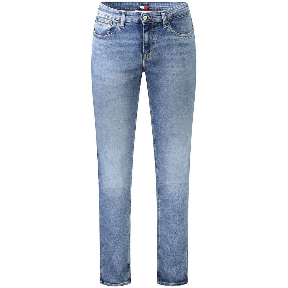 Tommy Hilfiger Blu Cotton Men Jeans Tommy Hilfiger