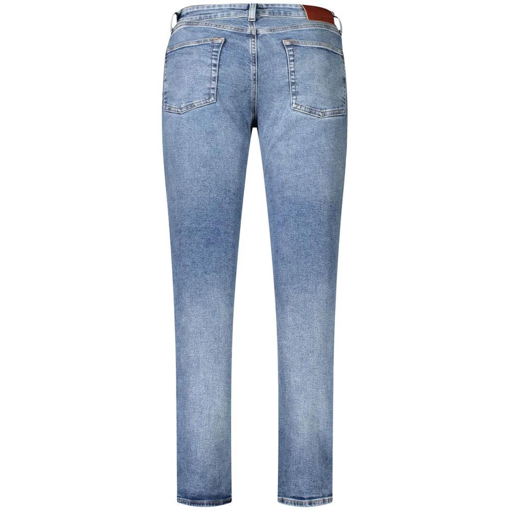 Tommy Hilfiger Blu Cotton Men Jeans Tommy Hilfiger