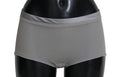 Dolce & Gabbana Underwear Silver With Net Silk Bottoms by Dolce & Gabbana