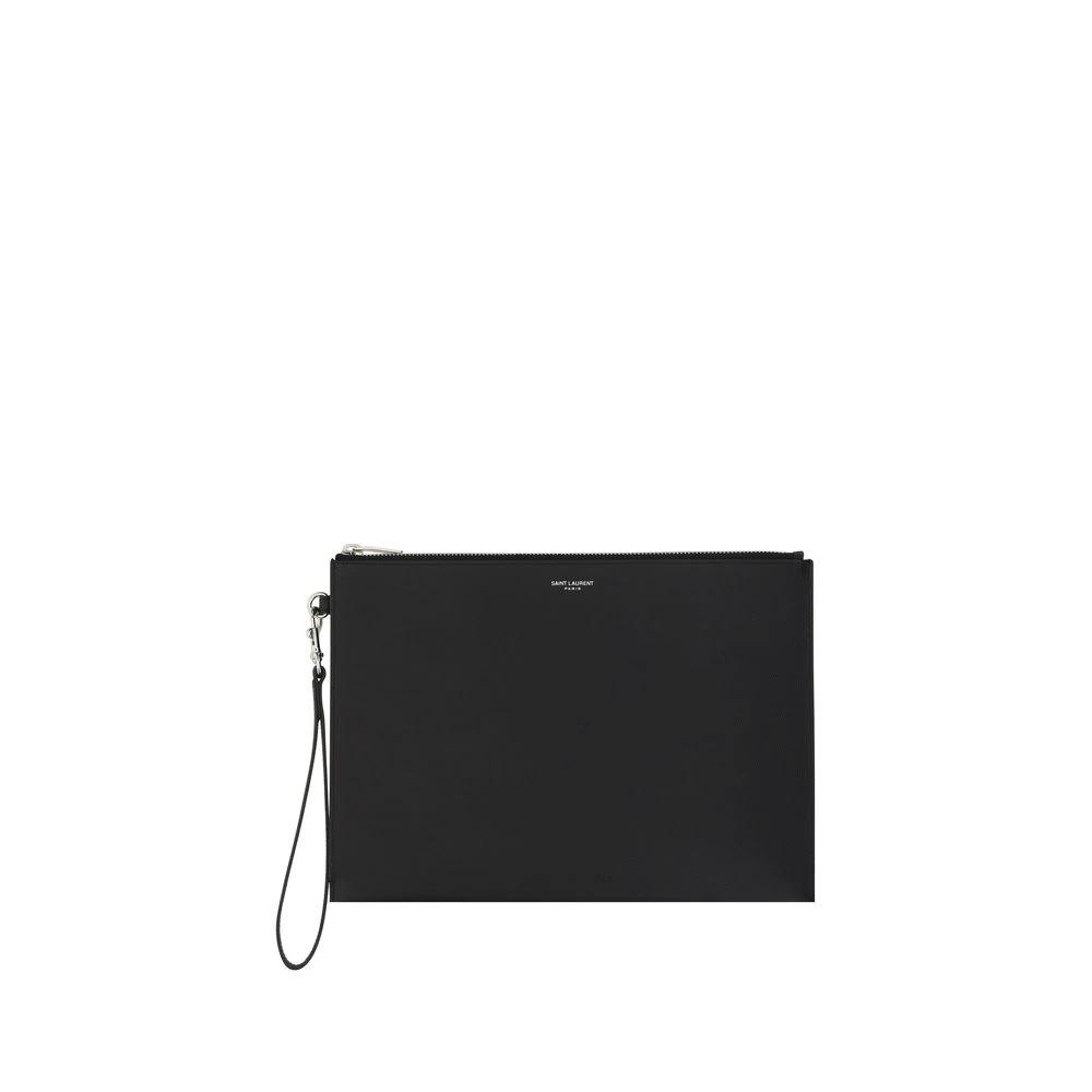 Saint Laurent Black Calf Leather Bos Taurus Other Accessories by Saint Laurent