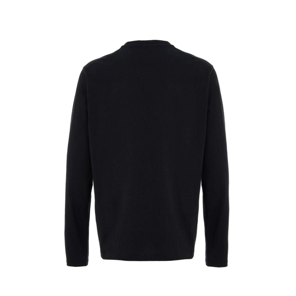 Jil Sander Black Cotton T-Shirt by Jil Sander