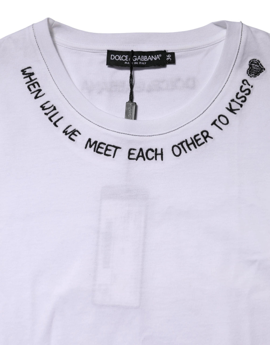 Dolce & Gabbana White Cotton Sleeveless Printed Tank T-shirt by Dolce & Gabbana