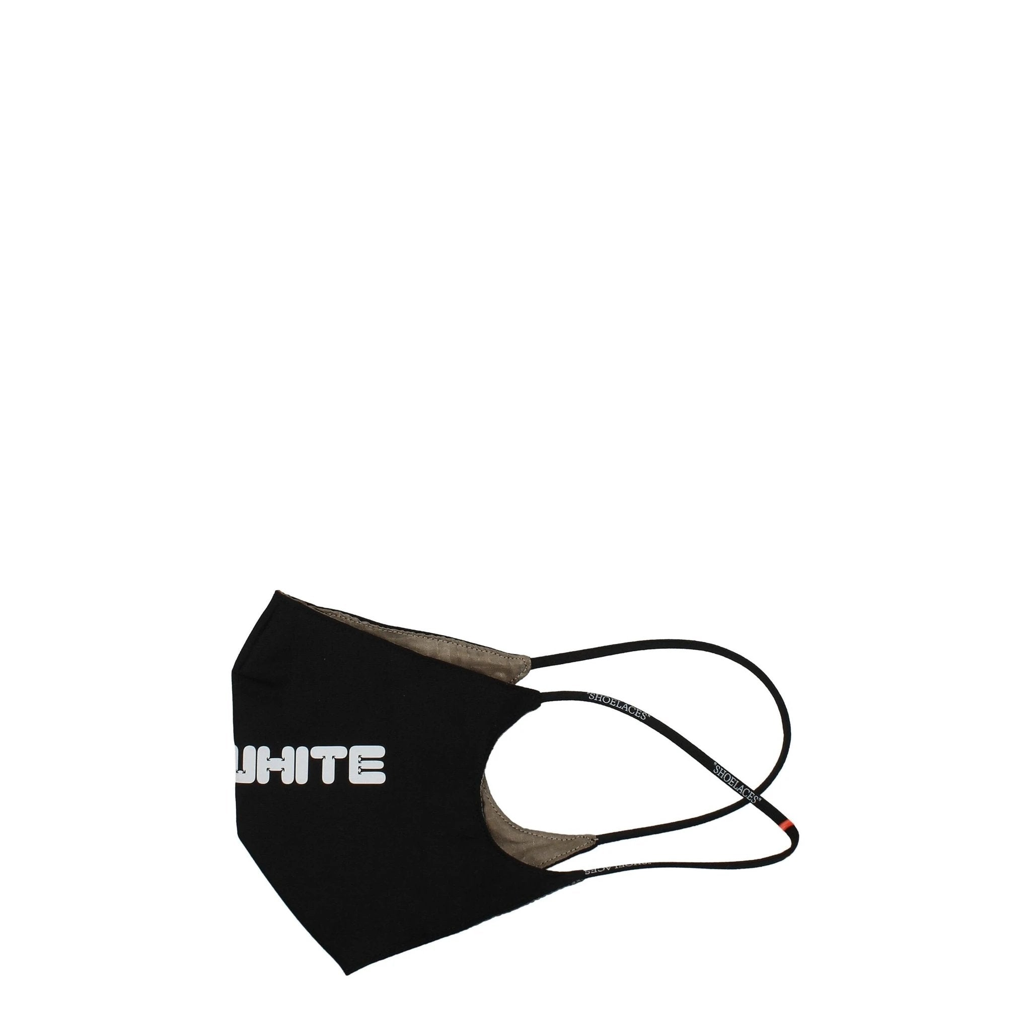 Off-White Black Cotton Facemask by Off-White
