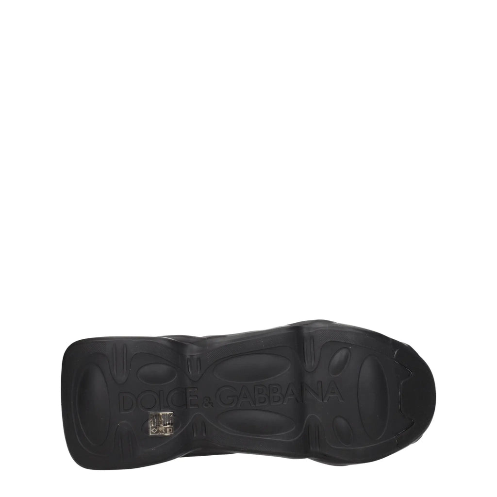 Baskets Dolce &amp; Gabbana noires à semelle épaisse