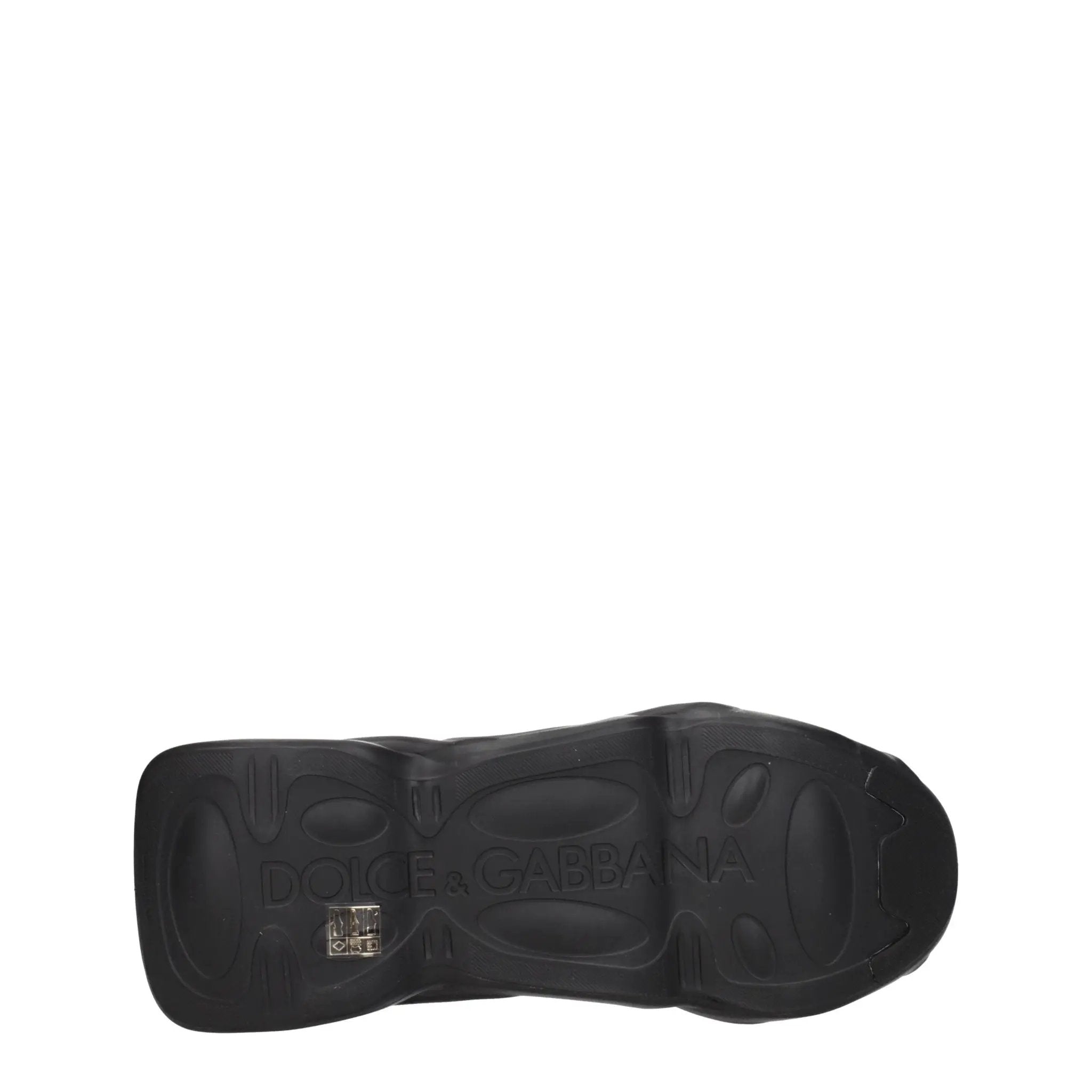 Baskets Dolce &amp; Gabbana noires à semelle épaisse