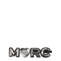 Pince à cheveux Marc Jacobs en laiton gris