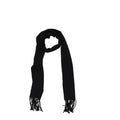 Écharpe en cachemire noir Off-White