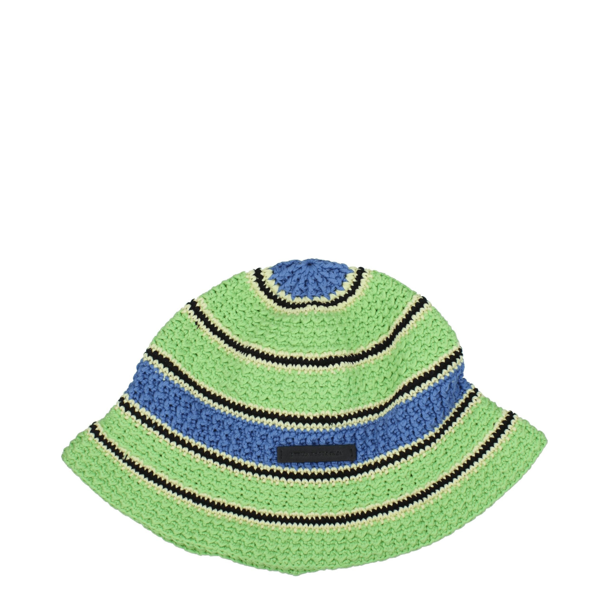 Stella McCartney Green Cotton Bucket Hat