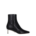 Bottines Off-White en cuir noir