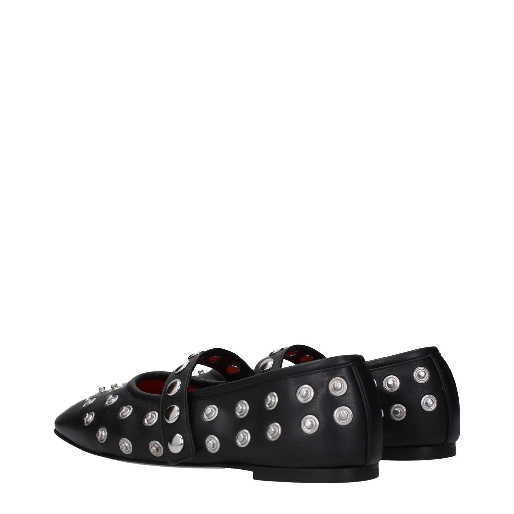 Ballerines en cuir noir Stella McCartney
