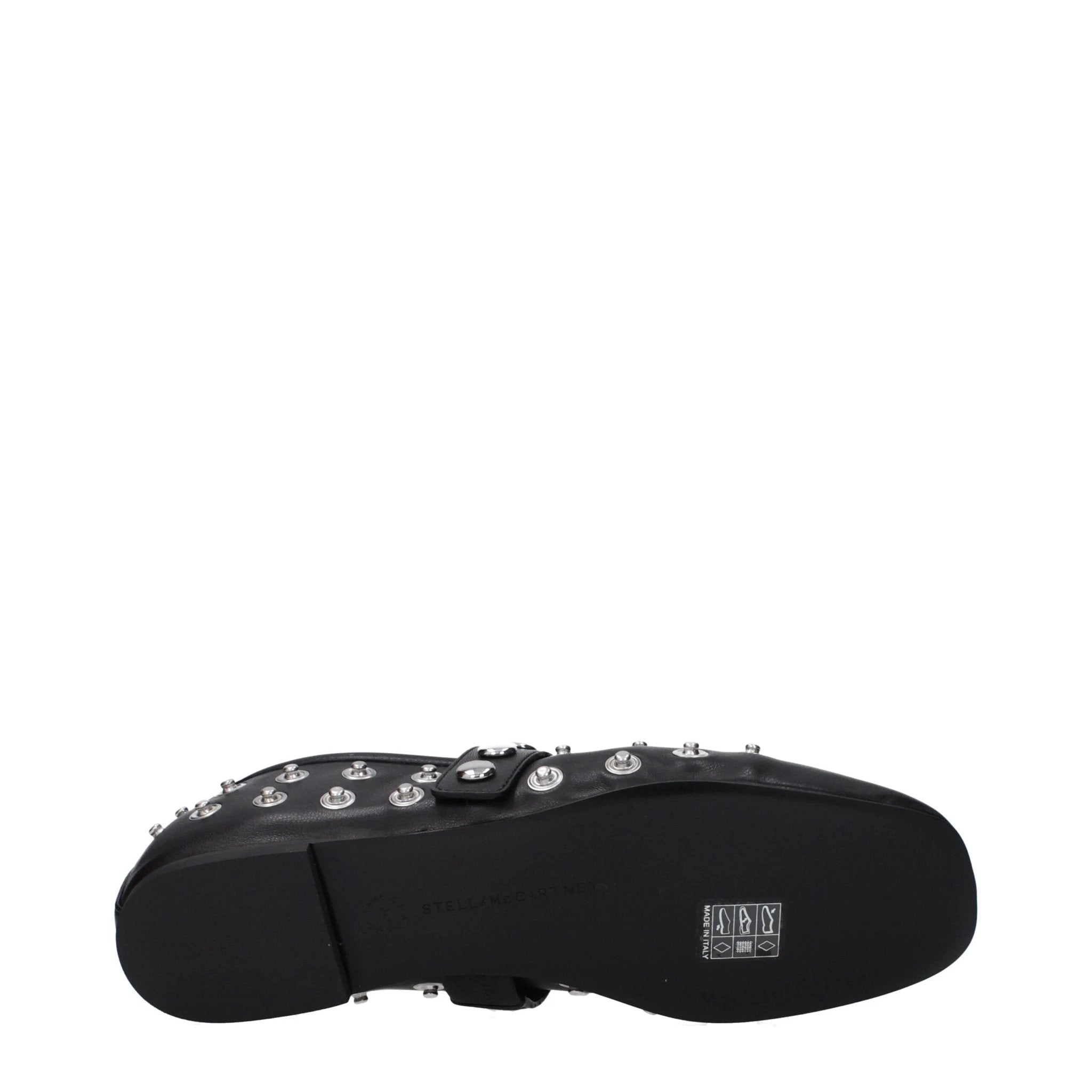 Ballerines en cuir noir Stella McCartney
