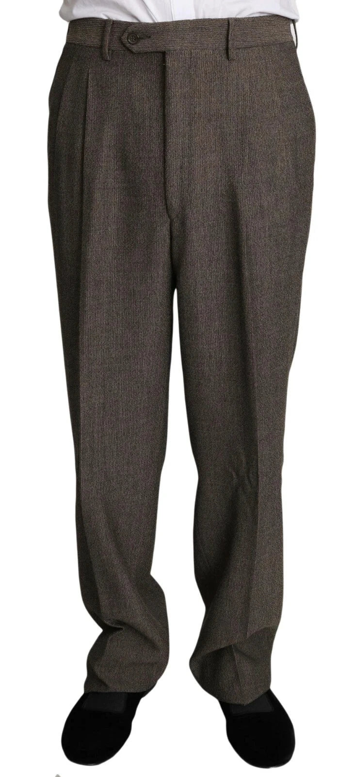 Dolce & Gabbana Brown Single Breasted Wool Suit by Dolce & Gabbana