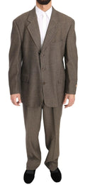 Dolce & Gabbana Brown Single Breasted Wool Suit by Dolce & Gabbana