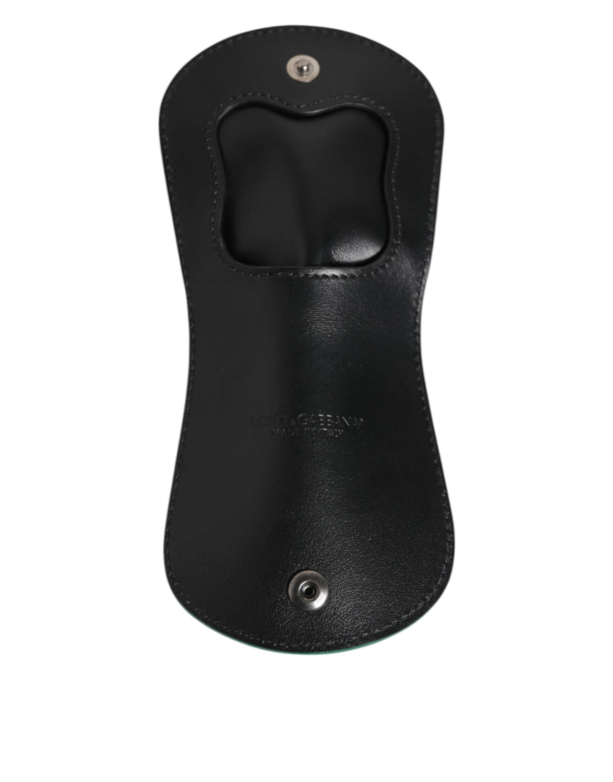 Dolce & Gabbana Green Exotic Skin Coin Condom Case Holder Pocket Wallet by Dolce & Gabbana