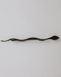 Dolce & Gabbana Black Brass Crystal Spilla Serpente Mens Brooch Pin by Dolce & Gabbana