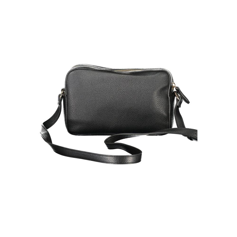 Twinset Black Polyurethane Women's Camera Bag Twinset