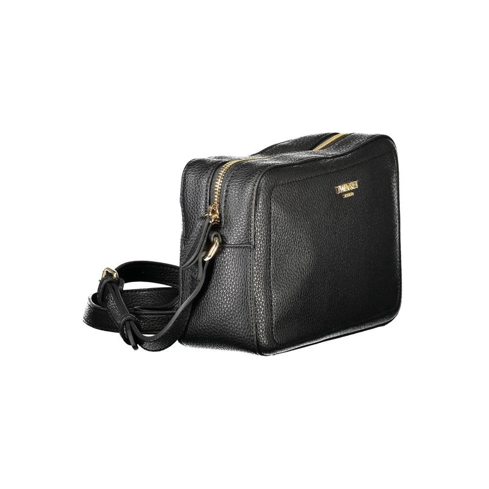 Twinset Black Polyurethane Women's Camera Bag Twinset