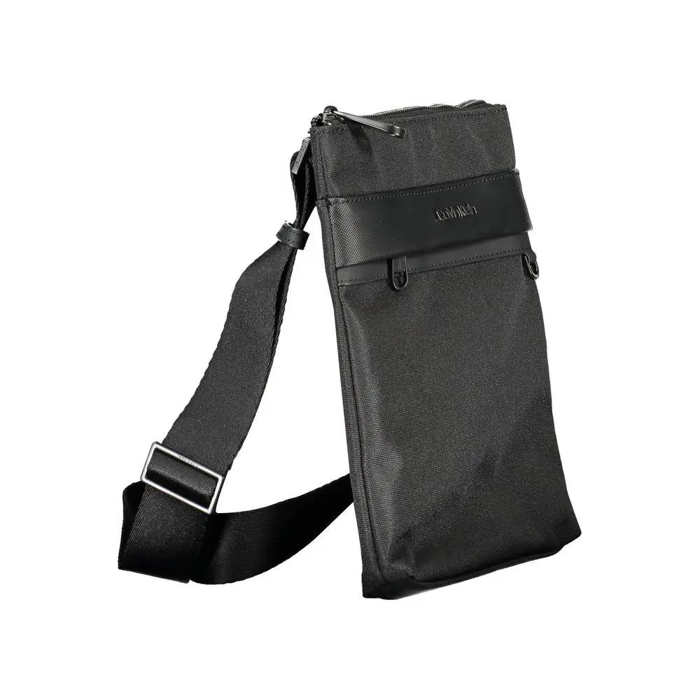 Sac bandoulière Calvin Klein Nero en polyester pour homme