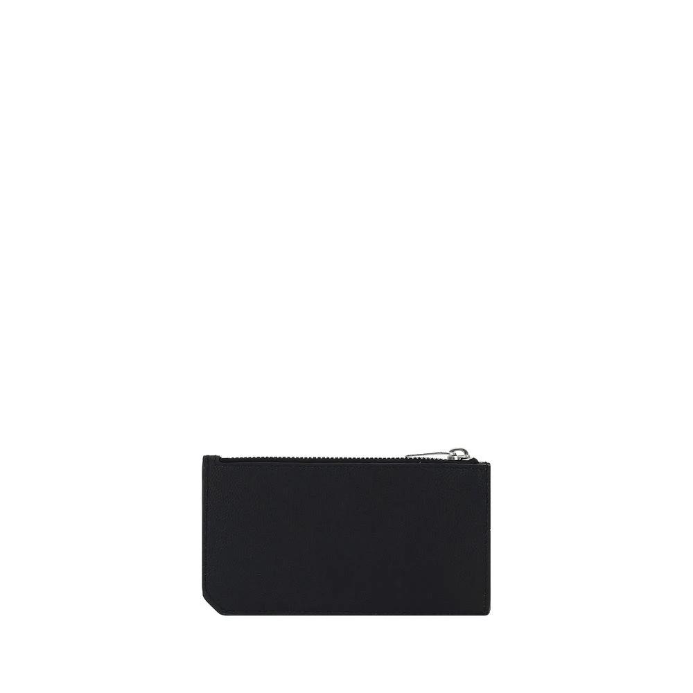 Saint Laurent Black Calf Leather Bos Taurus Wallet by Saint Laurent