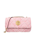 Sac bandoulière Versace en tissu rose