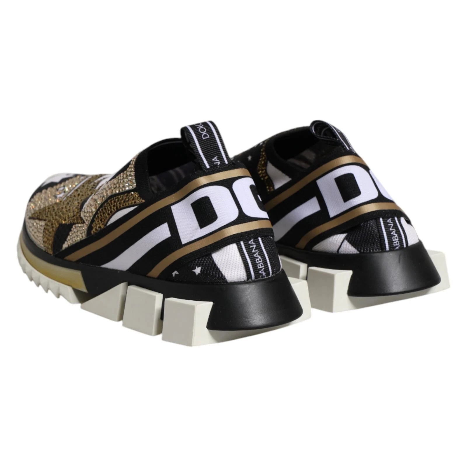 Dolce & Gabbana Multicolor Sorrento Low Top Sneakers Shoes by Dolce & Gabbana