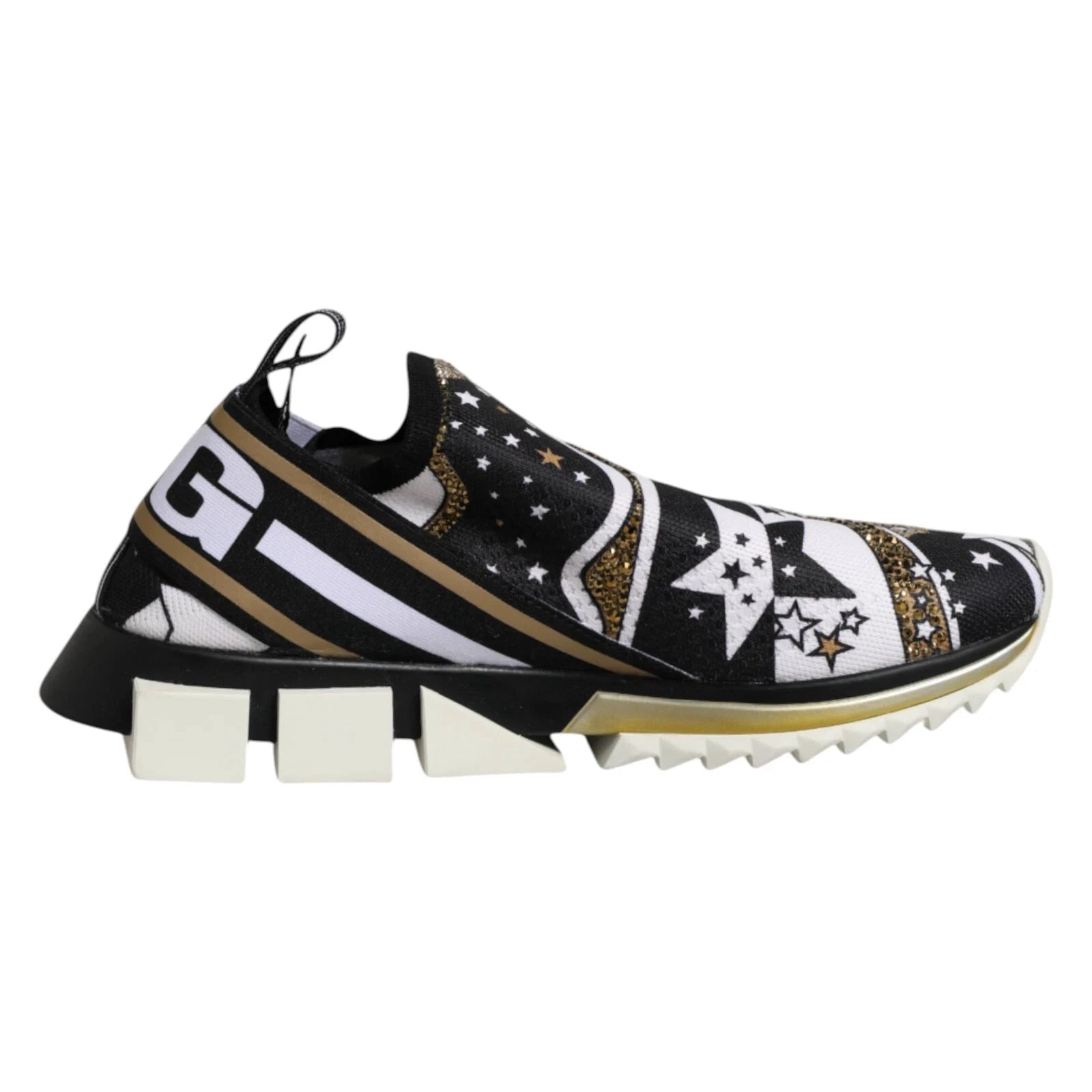 Dolce & Gabbana Multicolor Sorrento Low Top Sneakers Shoes by Dolce & Gabbana