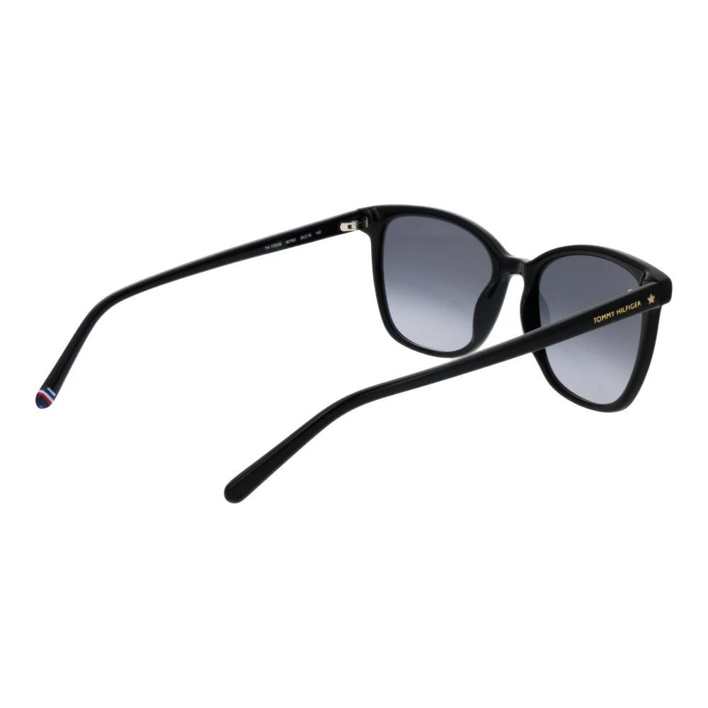 Tommy Hilfiger Black Acetate Sunglasses by Tommy Hilfiger