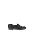 Mocassins à enfiler Chloé Bos Taurus en cuir de veau noir