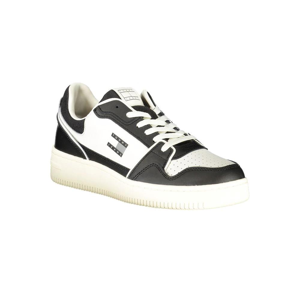Baskets Tommy Hilfiger noires en polyuréthane pour homme