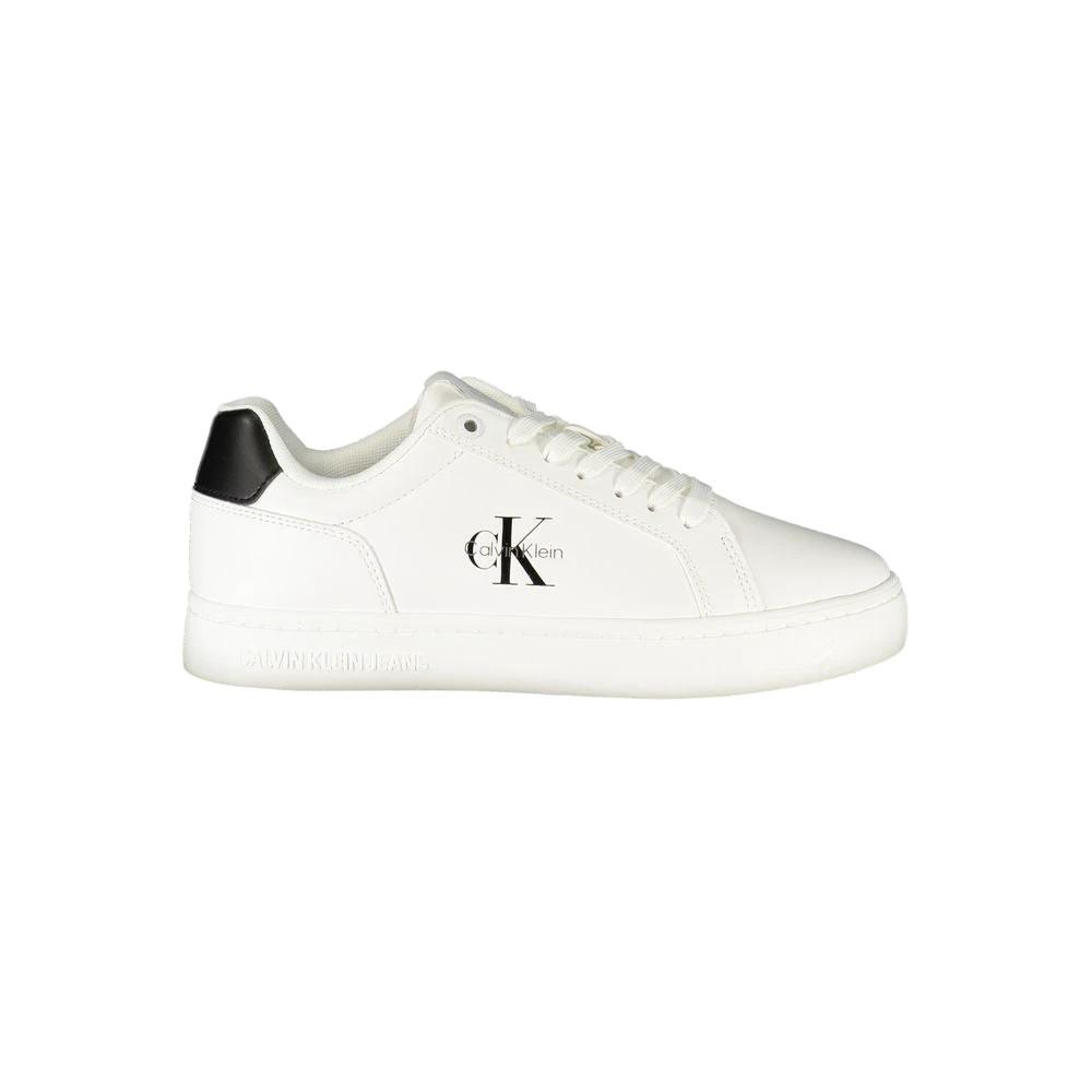 Baskets Calvin Klein Bianco en polyuréthane pour femmes