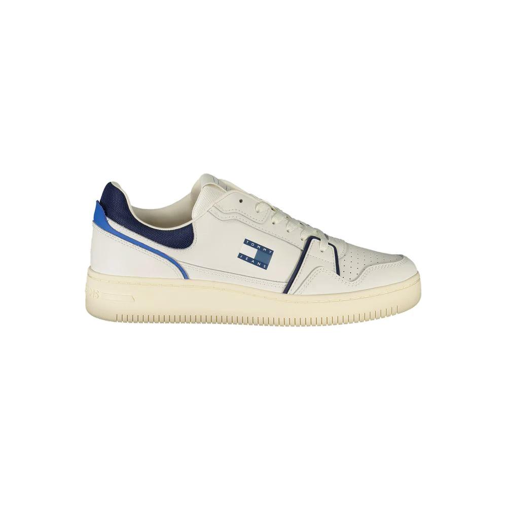 Tommy Hilfiger Bianco Polyurethane Men Sneaker Tommy Hilfiger