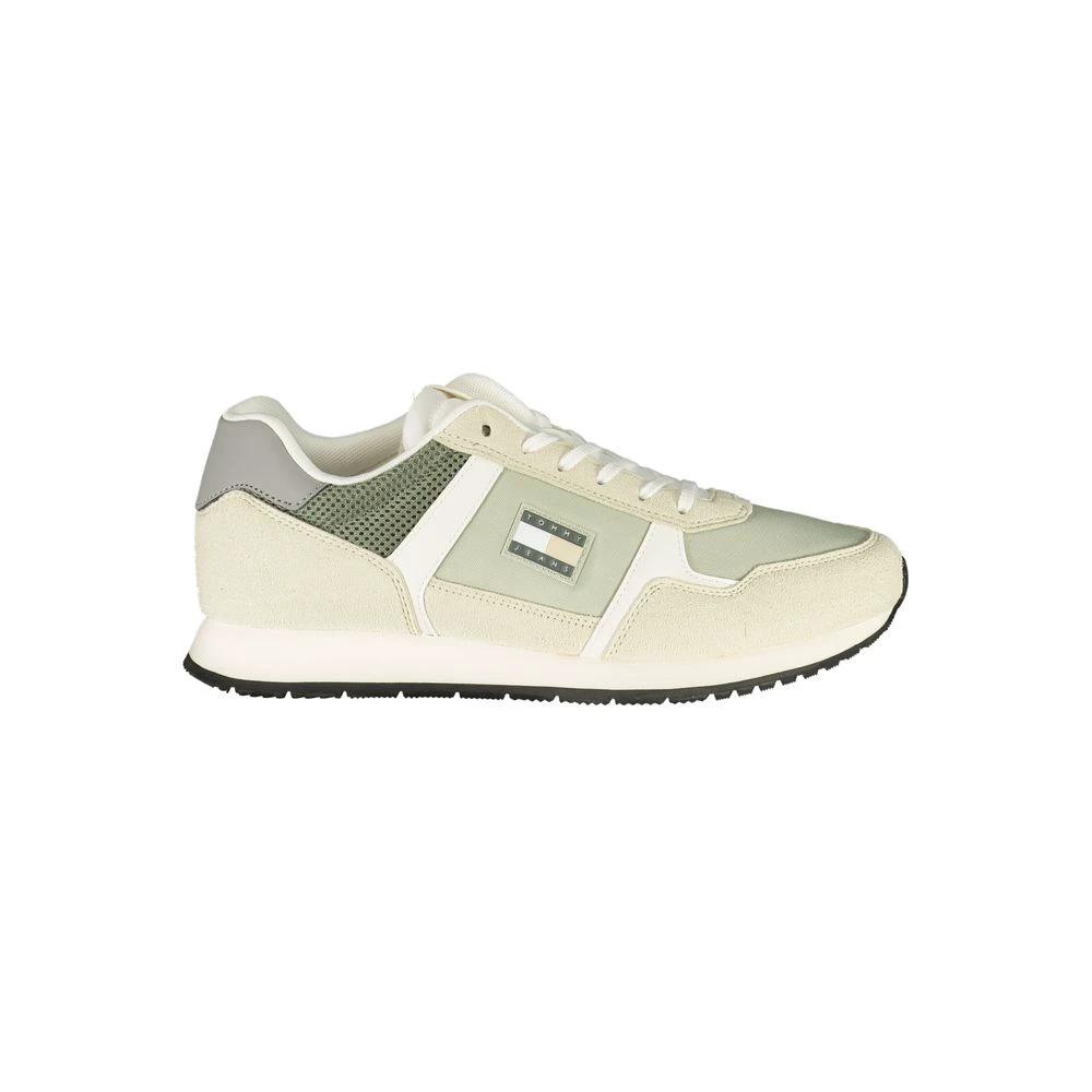 Tommy Hilfiger Verde Polyurethane Men Sneaker Tommy Hilfiger