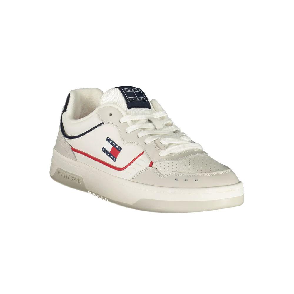 Tommy Hilfiger Bianco Poliuretano Uomo Sneaker Tommy Hilfiger