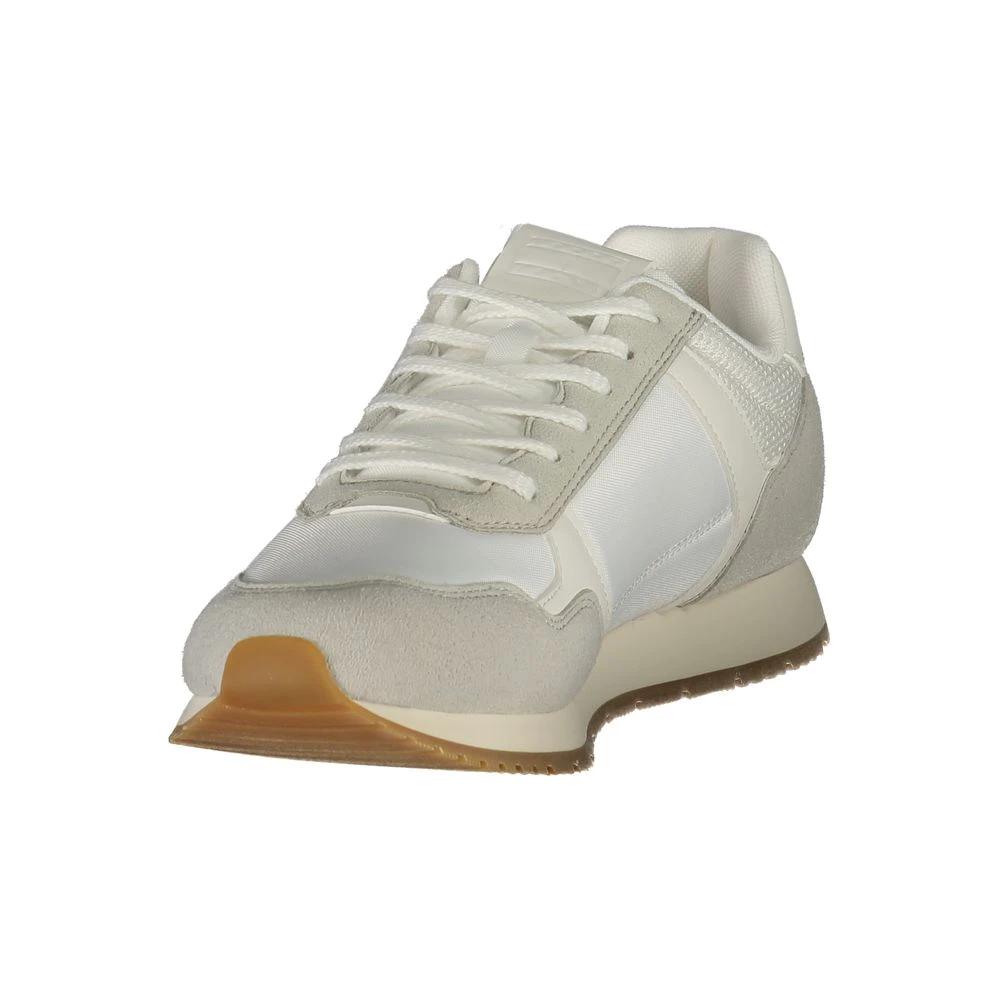 Tommy Hilfiger Bianco Polyurethane Men Sneaker Tommy Hilfiger