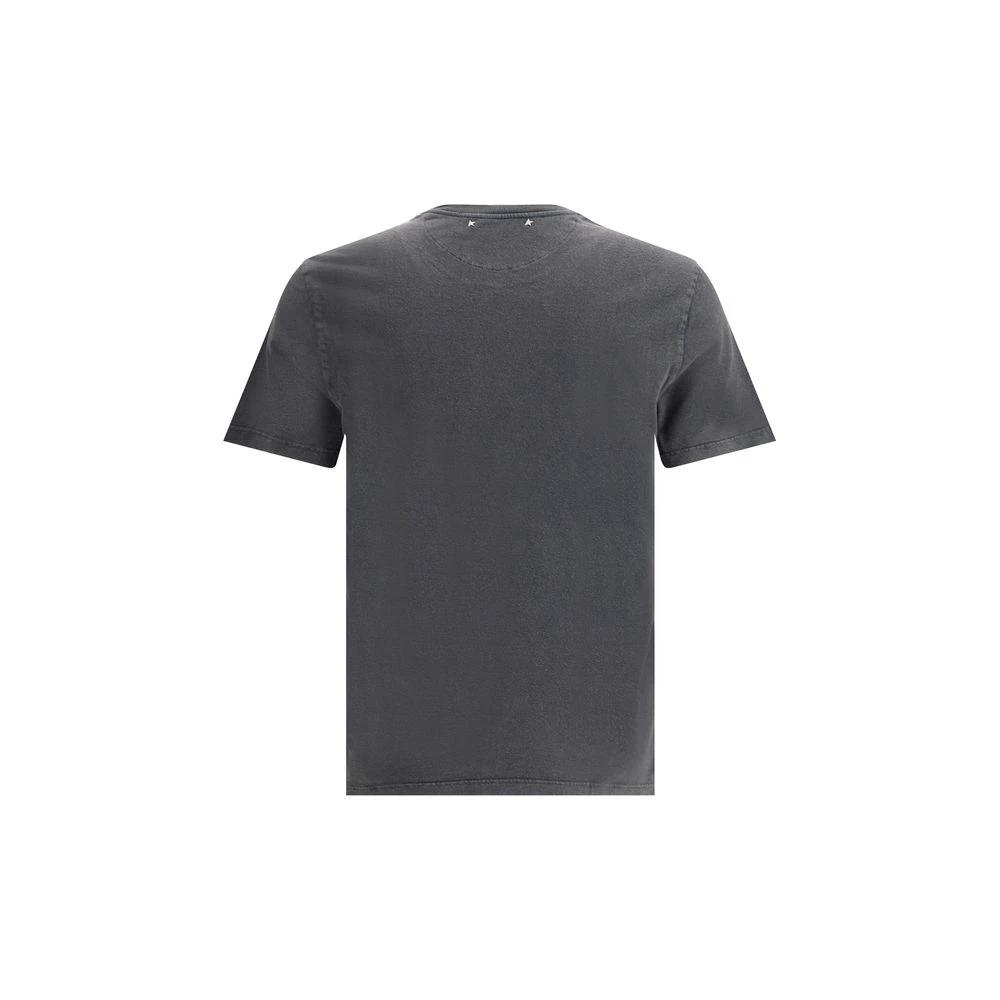 Golden Goose Gray Cotton T-Shirt by Golden Goose