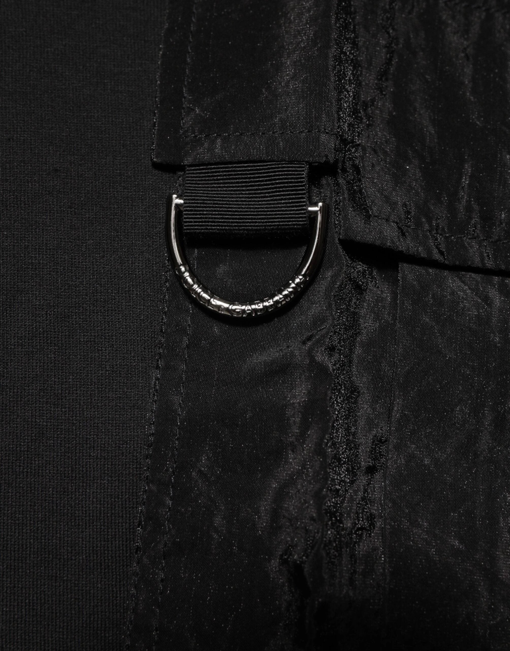 Dolce & Gabbana Black Cotton Embroidered DG Logo Pocket T-shirt by Dolce & Gabbana