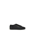 Baskets basses Saint Laurent Bos Taurus en cuir de veau noir