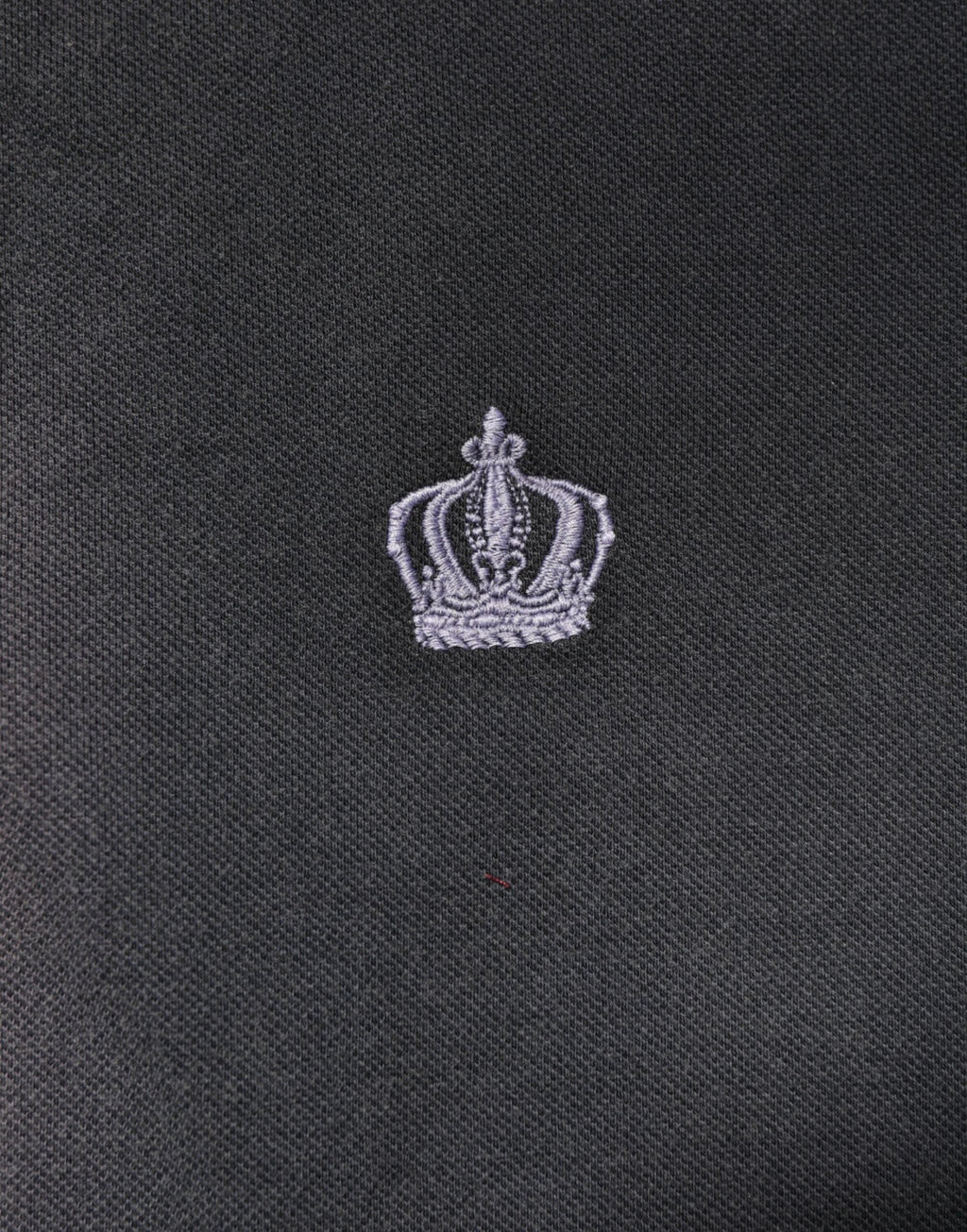 Dolce & Gabbana Gray Cotton Crown Collared Men Polo T-shirt by Dolce & Gabbana