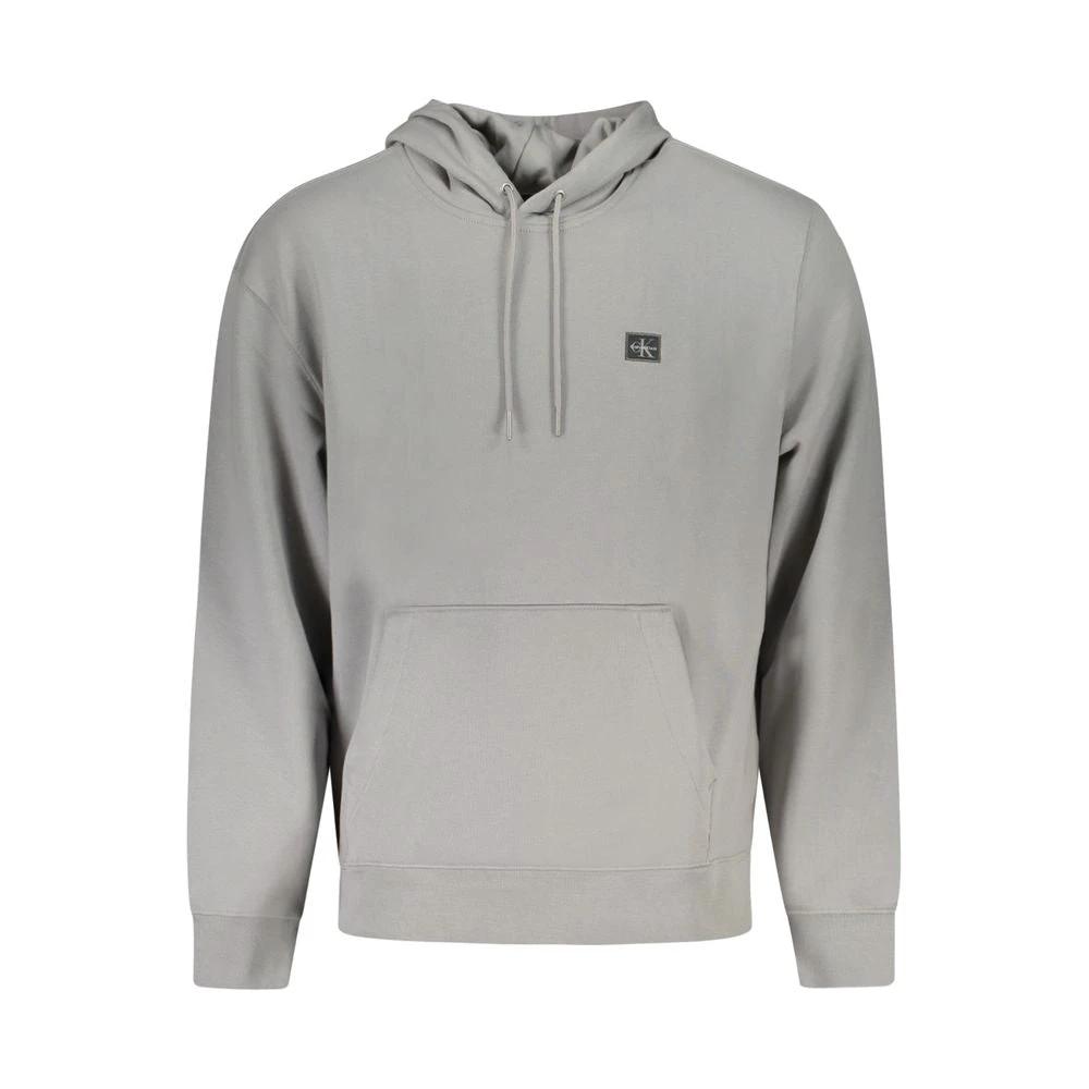 Sweat-shirt Calvin Klein Grigio en coton pour homme
