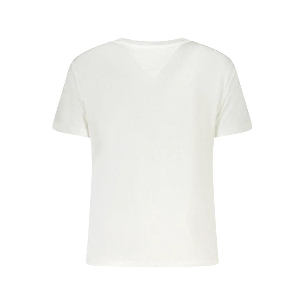 Tommy Hilfiger Bianco Cotton Women T-Shirt