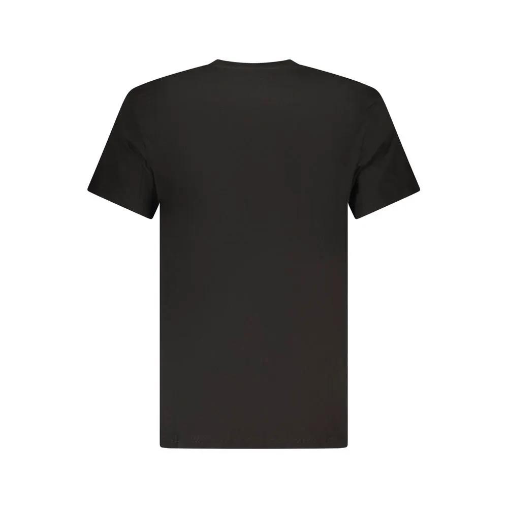 Tommy Hilfiger Black Cotton Men's T-Shirt