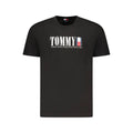 Tommy Hilfiger "Black Cotton Men's T-Shirt"