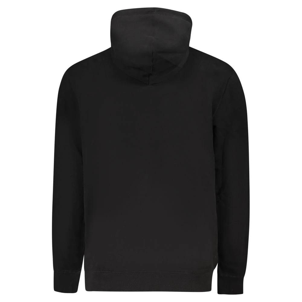 Tommy Hilfiger Black Cotton Men Sweatshirt Tommy Hilfiger