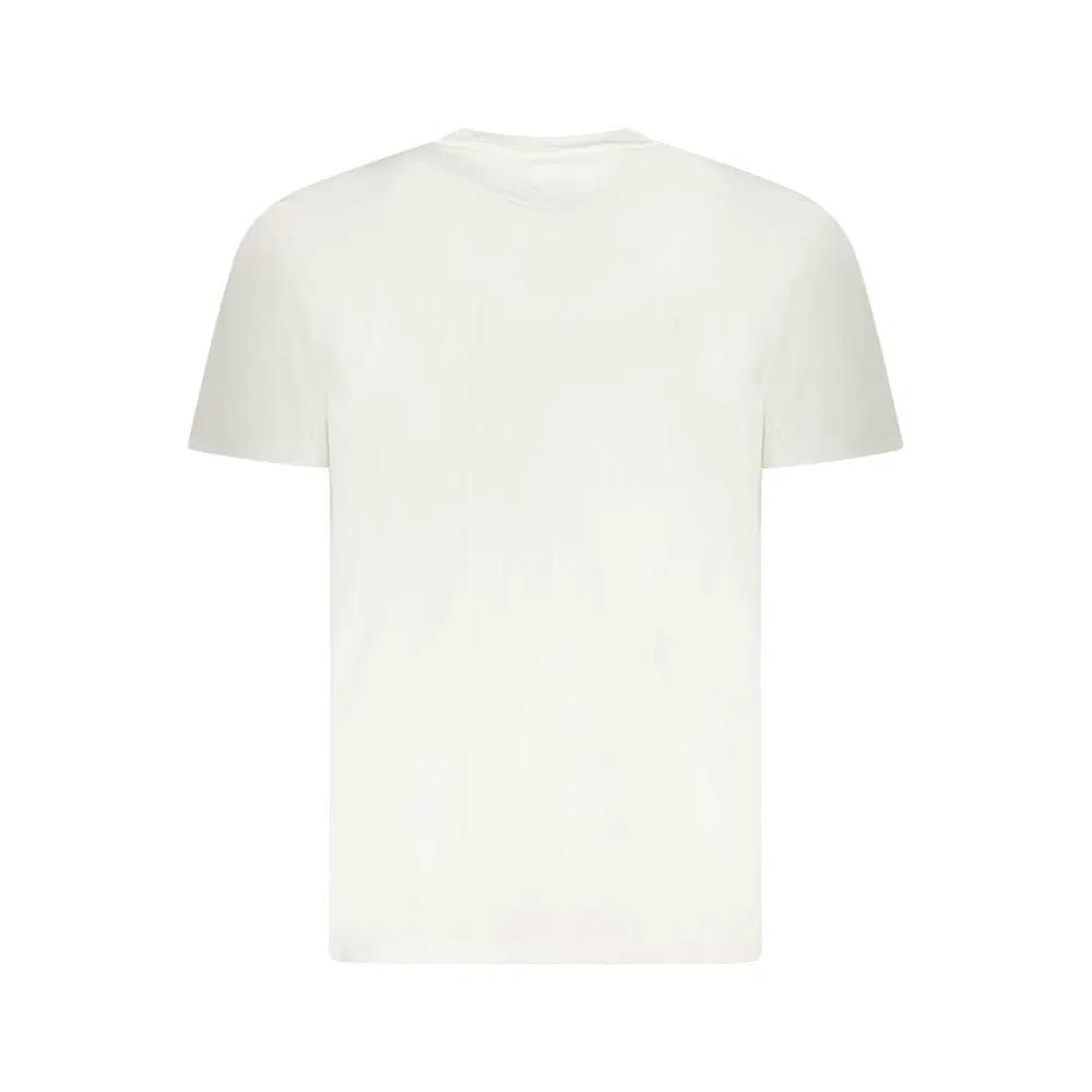 Tommy Hilfiger Bianco Cotton Men T-Shirt