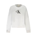 Sweat-shirt Calvin Klein blanc en coton pour femme