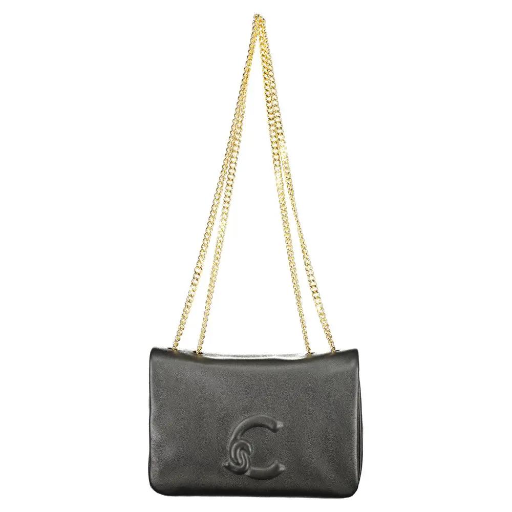 Sac à main femme en cuir noir Coccinelle
