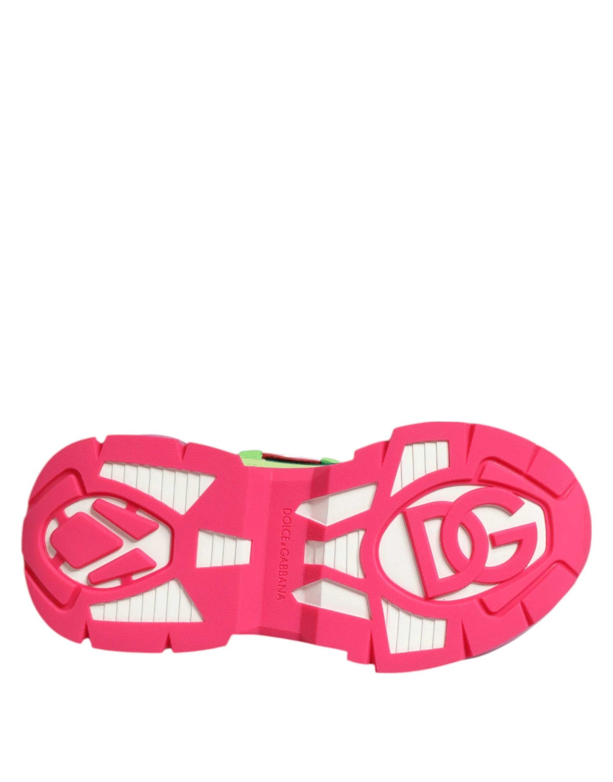 Dolce & Gabbana Multicolor Leather Airmaster Low Top Sneaker Shoes by Dolce & Gabbana