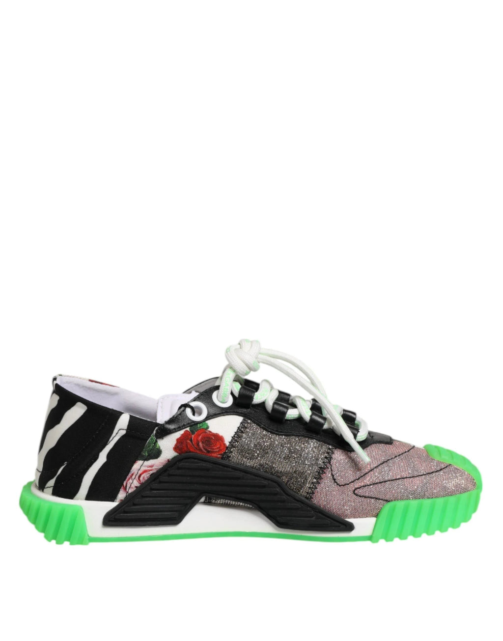 Dolce & Gabbana Multicor DG Logo Leopard Cherry Sneaker Shoes by Dolce & Gabbana