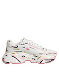 Dolce & Gabbana Multicolor Hand Painted DAYMASTER Sneaker Shoes by Dolce & Gabbana